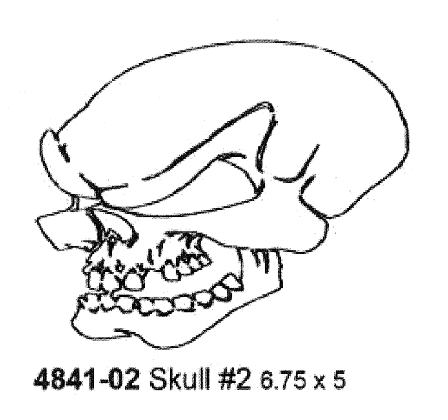 4841-02%20Skull%20Stencil%20#2%206.75’’%20x%205’’%20(17cmX13cm)%20Airbrush%20Plastik%20Şablon