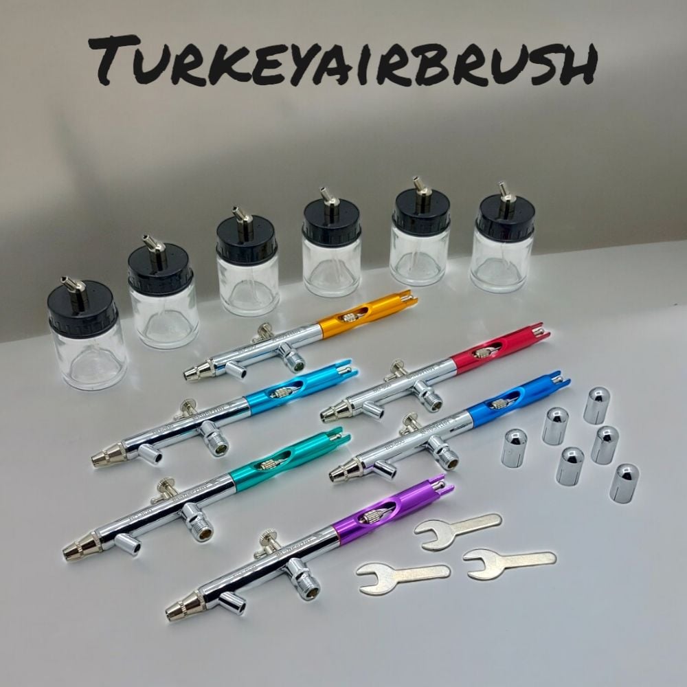 DUAL%20ACT.%206%20LI%20AIRBRUSH%20SET%20BADSECTOR%20810%200.35mm