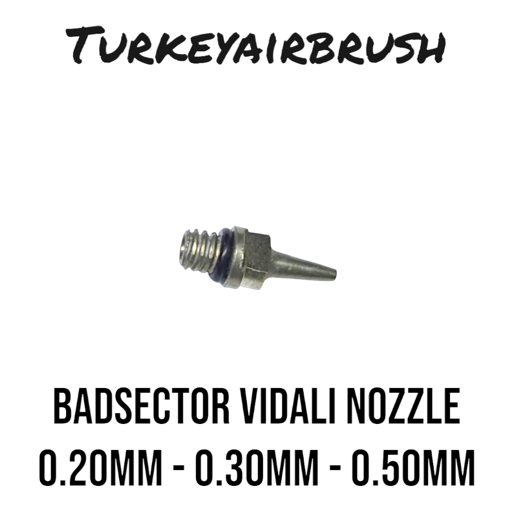 BADSECTOR%20AIRBRUSH%20YEDEK%20NOZZLE%20DİŞLİ%20TİP%200.20%20-%200.30%20-%200.50