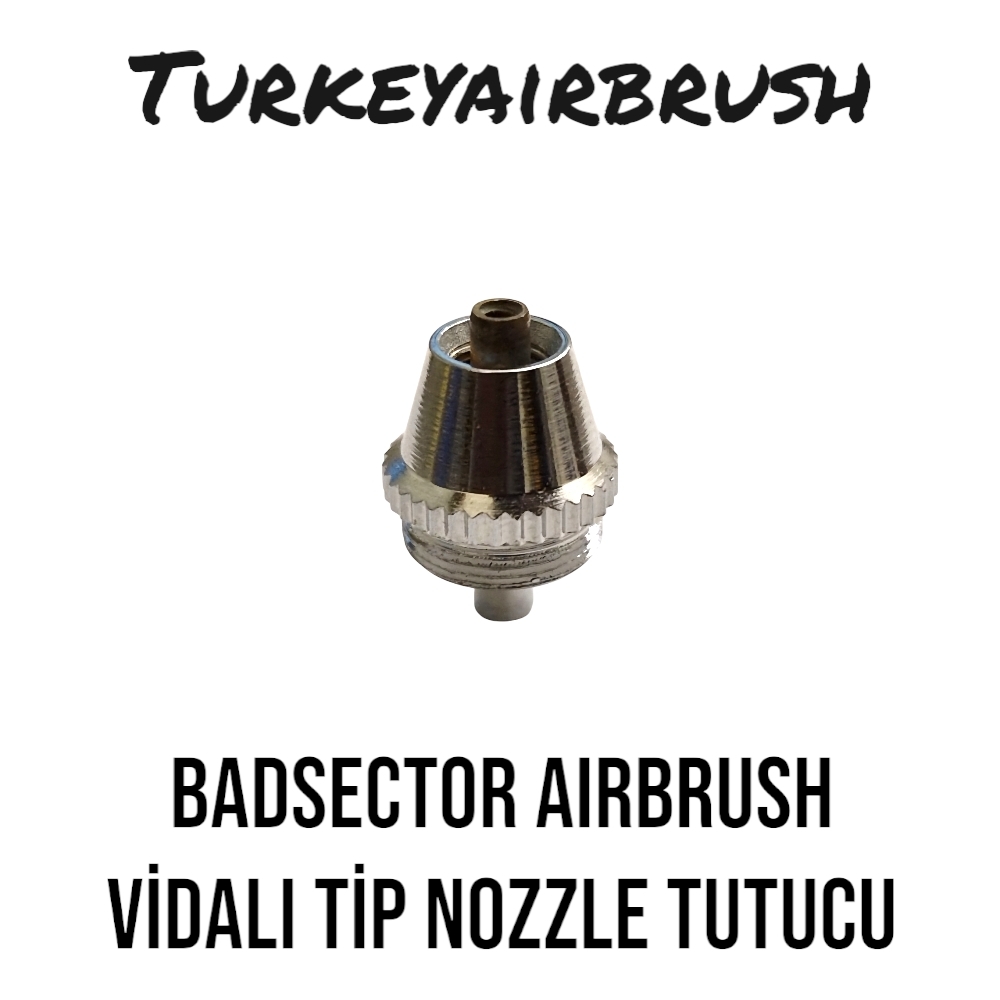 BADSECTOR%20AIRBRUSH%20BD-180%20İÇİN%20NOZZLE%20TUTUCU%20GÖVDE