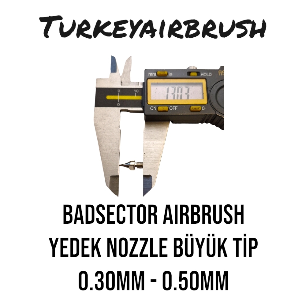 BADSECTOR%20AIRBRUSH%20BD-206%20İÇİN%20YEDEK%20NOZZLE%200.30%20VE%200.50MM