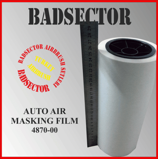 4870-00 ÖZEL MASKELEME VE ŞABLON FİLMİ AUTO-AIR MASKING FILM