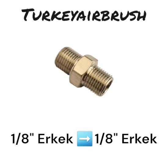 BADSECTOR DÖNÜŞÜM ADAPTÖRÜ 03 ( 1/8’’ ERKEK - 1/8’’ ERKEK )