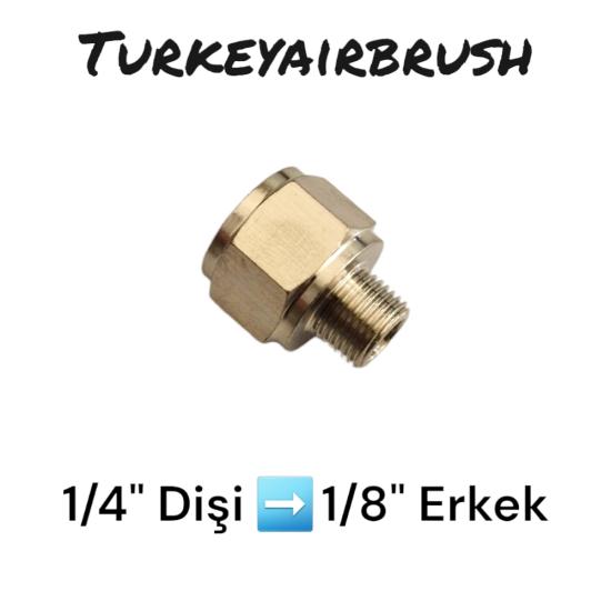 BADSECTOR DÖNÜŞÜM ADAPTÖRÜ 05 ( 1/4’’ DİŞİ - 1/8’’ ERKEK )