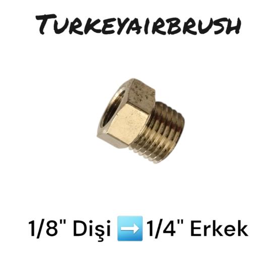 BADSECTOR DÖNÜŞÜM ADAPTÖRÜ 07 ( 1/8’’ DİŞİ - 1/4’’ ERKEK )