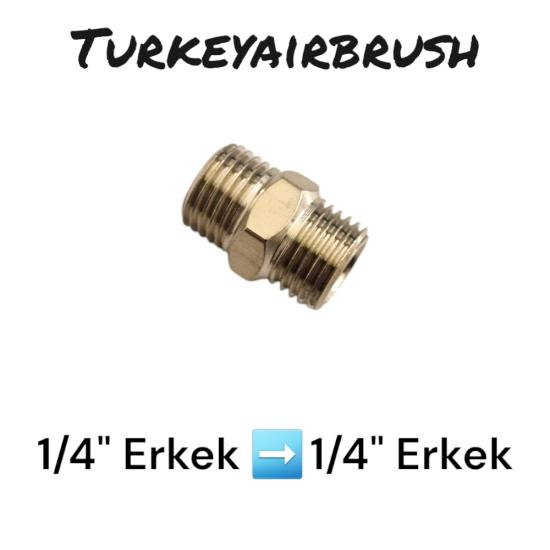 BADSECTOR DÖNÜŞÜM ADAPTÖRÜ 04 ( 1/4’’ ERKEK - 1/4’’ ERKEK )