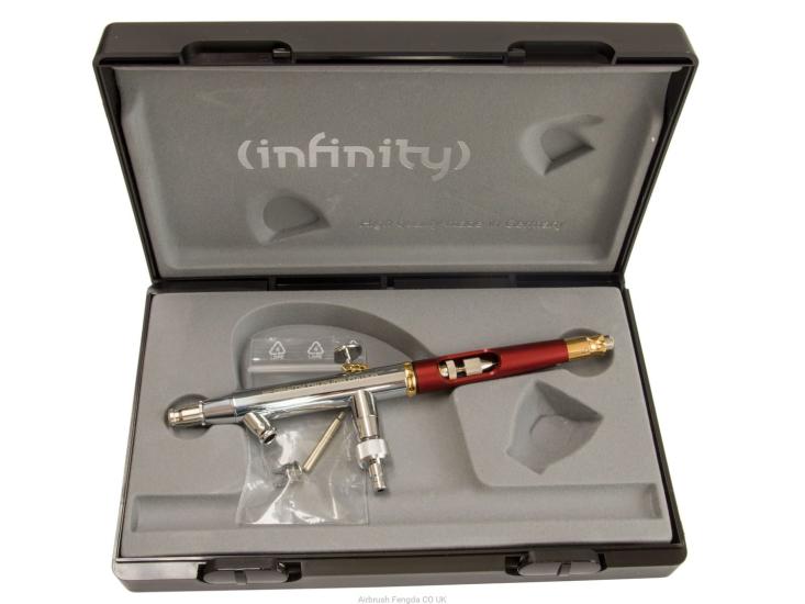 126584 INFINITY X CR plus MEINRAD M.FROSCHIN EDITION [v2.0] nozzle set 0.15mm fine       line, without cup, Quick Fix, suction feed