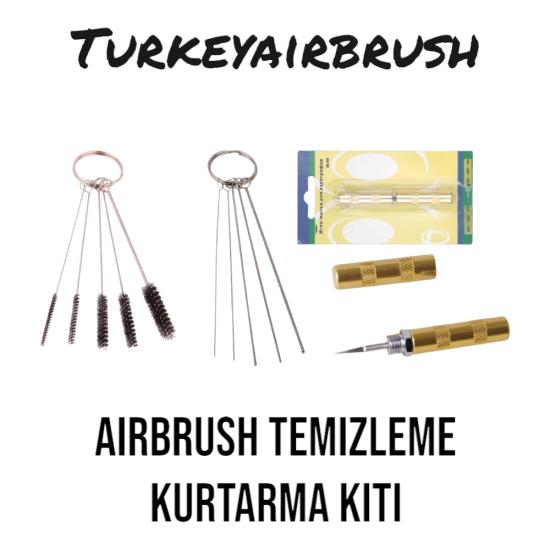 BADSECTOR ÜÇLÜ AIRBRUSH TEMİZLEME SETİ