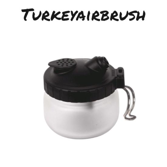 AIRBRUSH TEMİZLEME KABI - CAM HAZNE BD-777A