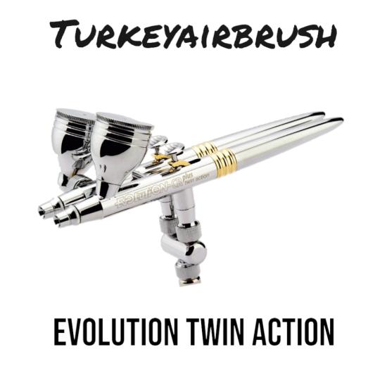 126304 Harder & Steenbeck EVOLUTION CR plus twin-action 0.4mm+0.6mm Airbrush