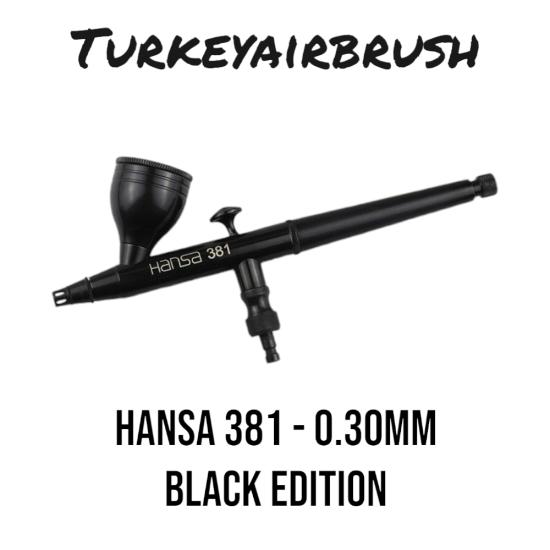 213815 Harder & Steenbeck HANSA 381, black 0.3mm Airbrush