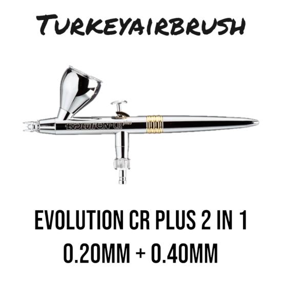 126234 Harder & Steenbeck EVOLUTION CR plus Two in One 0.2mm+0.4mm Airbrush