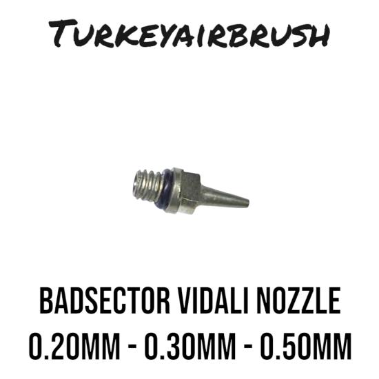 BADSECTOR AIRBRUSH YEDEK NOZZLE DİŞLİ TİP