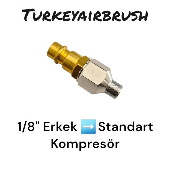 Standart Kompresör Bağlantı Aparatı C (StprE-1/8’’E)